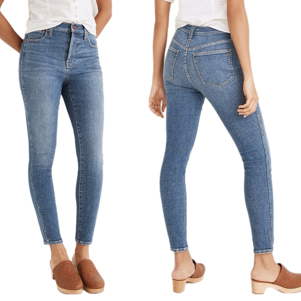 Madewell 10" High-Rise Skinny Crop Jeans NWT